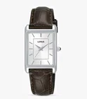 Lorus Rectangular Watch Ladies Dial Brown Leather Strap  RG289VX9 RRP £59.99