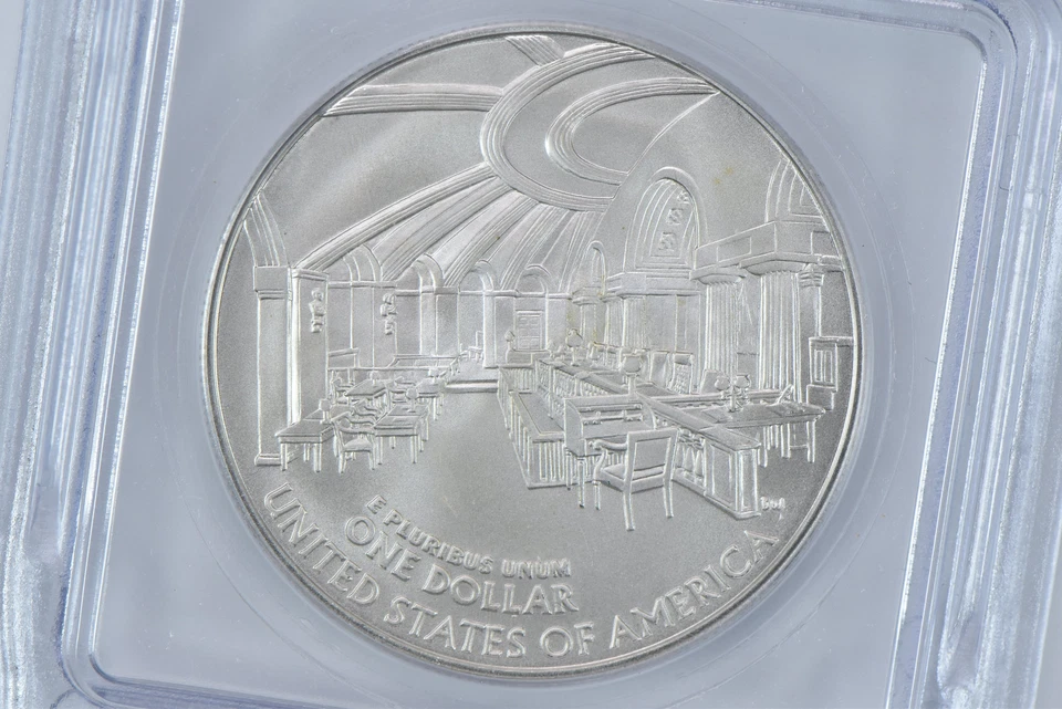 2005-P John Marshall Commemorative Silver Dollar MS70 ICG - Image 4 of 4