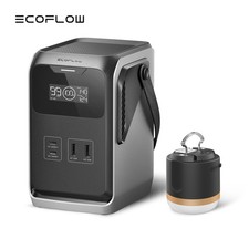 EcoFlow TRAIL 200 DC Portable Power Station 192Wh Battery with Camping Lamp