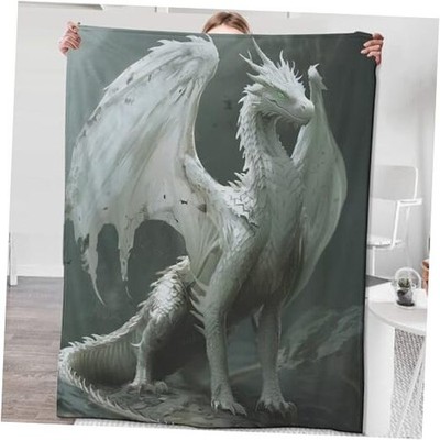 Dragon Blanket Dragon Gifts for Adults Throw Blanket,Dragon 50''x60'' Dragon02