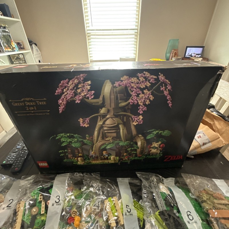 LEGO The Legend of Zelda: Great Deku Tree 2-In-1 (77092) 100% Complete - 