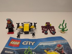 LEGO CITY: Deep Sea Scuba Scooter (60090) - 100% complete