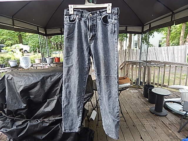 Abercrombie and Fitch The Loose High RiseJeans Faded Black Sz 31 X 30