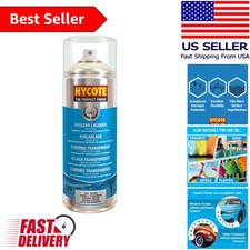 Durable Clear Coat Lacquer Spray Paint - 13.5 Oz Gloss Finish For All Surfaces