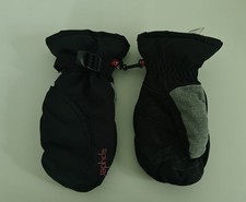 Spyder Girls Snow Mittens Black/Grey/Hot Pink Size L