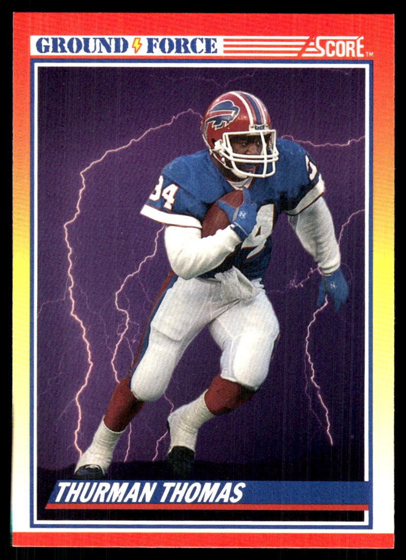Thurman Thomas 1990 Score #322 Bills FREE SHIPPING StackedPacks
