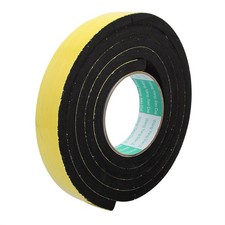 30mm Width 10mm Thickness Single Side Shockproof Sponge Expanded Rubber Tape