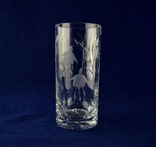 Stuart Crystal "CASCADE" Highball / Hi-Ball Glass - 15.8cms (6-1/4″) Tall