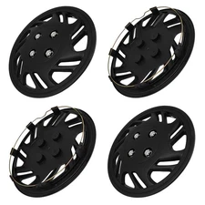 13" 4Pcs Wheel Covers Snap On Hub Caps Hubcaps For R13 Tire & Steel Rim 4 Lug