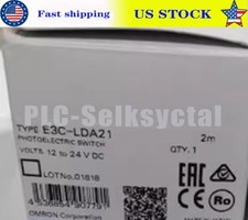 NEW Omron E3C-LDA21 12-24VDC Photoelectric Switch