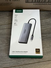 UGREEN USB C Hub 6 in 1 USB-C Multifunction Adapter 8K 30Hz Fast Charge Speed
