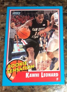 2012-13 Fleer Retro Basketball Trading Cards Kawhi Leonard ...