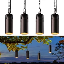 4 pack Low Voltage Hanging Tree Landscape Garden Lights 12V Oil Rubbed Bronze