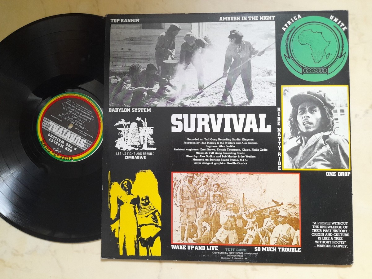 Bob Marley & The Wailers Survival *1979 Jamaica Tuff Gong