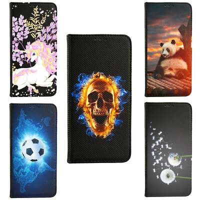 Handyhülle Etui Handy Tasche Hülle Schutzhülle Cover Smart Flipcase 45-1