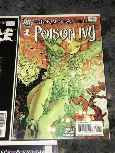 Joker’s Asylum #1x3 Penguin, Poison Ivy, Two-Face NM/NM+ 2008 - Bild 4 von 4