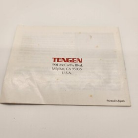 Pac-Man Tengen Gray Nintendo NES Authentic Complete In Box CIB Manual