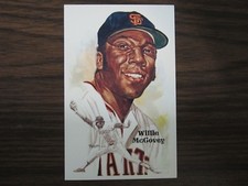 Willie McCovey Perez Steele Postcard San Francisco Giants