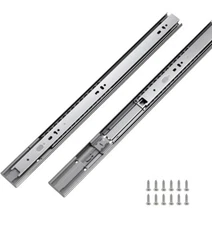 Lontan Soft Close Ball Bearing Drawer Slides 22" (Lot Of 4 Pairs)