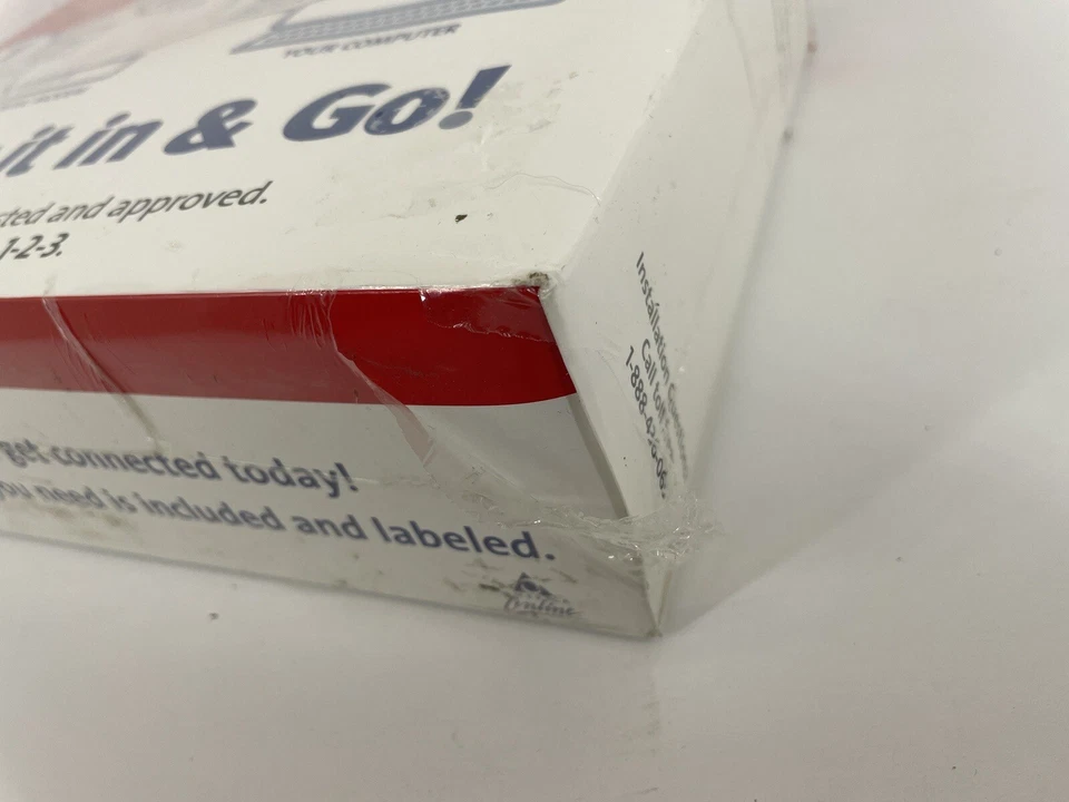 VTG Actiontec Modem Kit From AOL  NEW SEALED EX56012-04 - Image 4 of 4