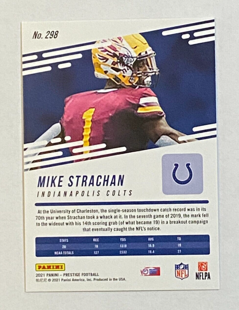 2021 Prestige Astral #298 Rookie Mike Strachan Indianapolis Colts