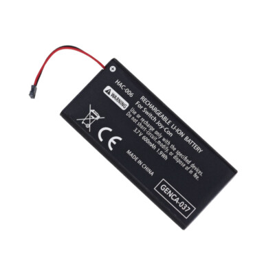New Rechargeable Battery Pack for Nintendo Switch Joycon