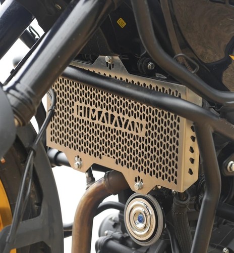 Front Radiator Grill Guard Fit For Royal Enfield Himalayan 450 Stainless Steel - Picture 2 of 7