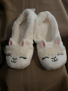 llama slippers womens