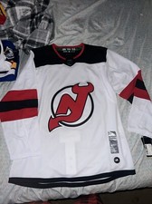 Men's Adidas Branded Blank White New Jersey Devils Size 50
