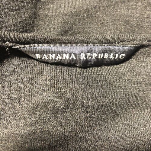 Banana Republic Kleid Damen Medium schwarz Halstuch italienischer Stoff Wolle Strick Damen - Bild 17 von 17