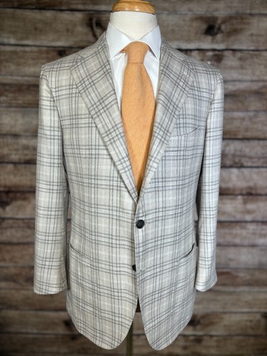 Cesare Attolini 93% Cashmere Blazer Size 42 (52 EUR) bs77