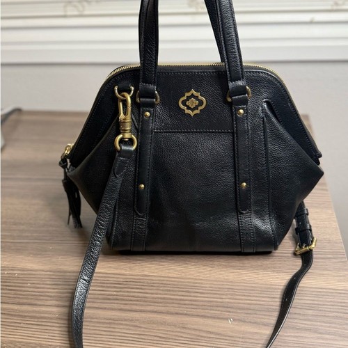 orYANY Black Leather Satchel Crossbody Handbag - Picture 10 of 10