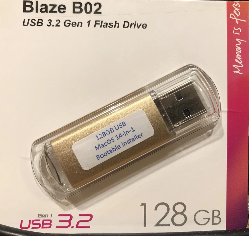 128GB USB-C 14-in-1 MacOS bootable Installer repair recovery tech support - Image 3 of 4