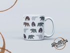 Bear Pattern - 11oz Mug - Gift