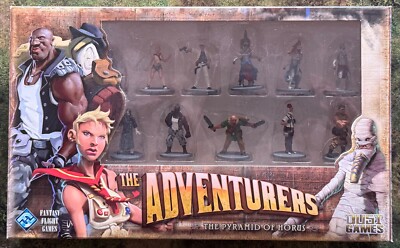 The Adventurers: The Pyramid of Horus,  Miniaturenset (bemalt) Top Zustand