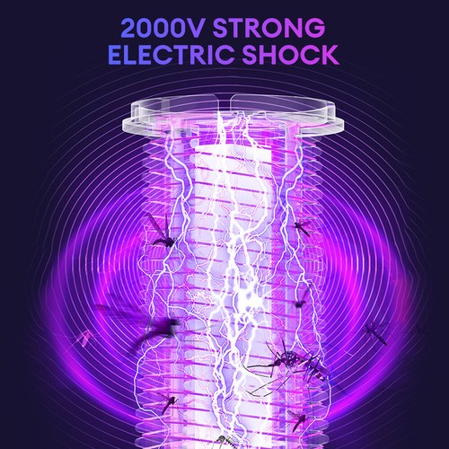 2024 Zappfy 2.0 Zapplfy Mosquito Zapper, USB Rechargeable Portable Zapper NEW - Picture 8 of 35