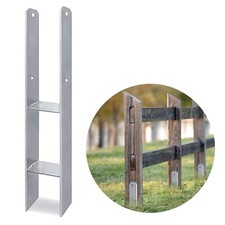 H-Pfostentr&auml;ger 141 mm Anker Pfostenschuh f&uuml;r Pfosten 14x14cm Spielturm Carport