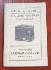 KODAK NO. 3, 2A BROWNIE INSTRUCTION BOOK/cks/200429
