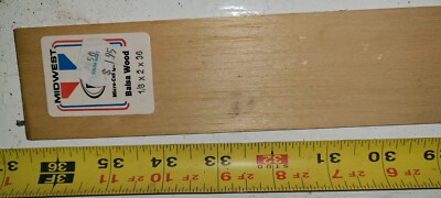 balsa wood 1/8x2x36 midwest