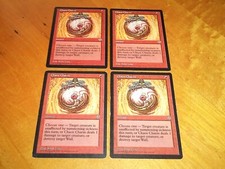 4x Playset MTG Magic the Gathering Complete Set of 4 x4 Cards Mirage