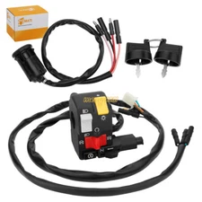 Handlebar Switch & Ignition Key Switch for Honda FourTrax 300 TRX300 TRX300FW