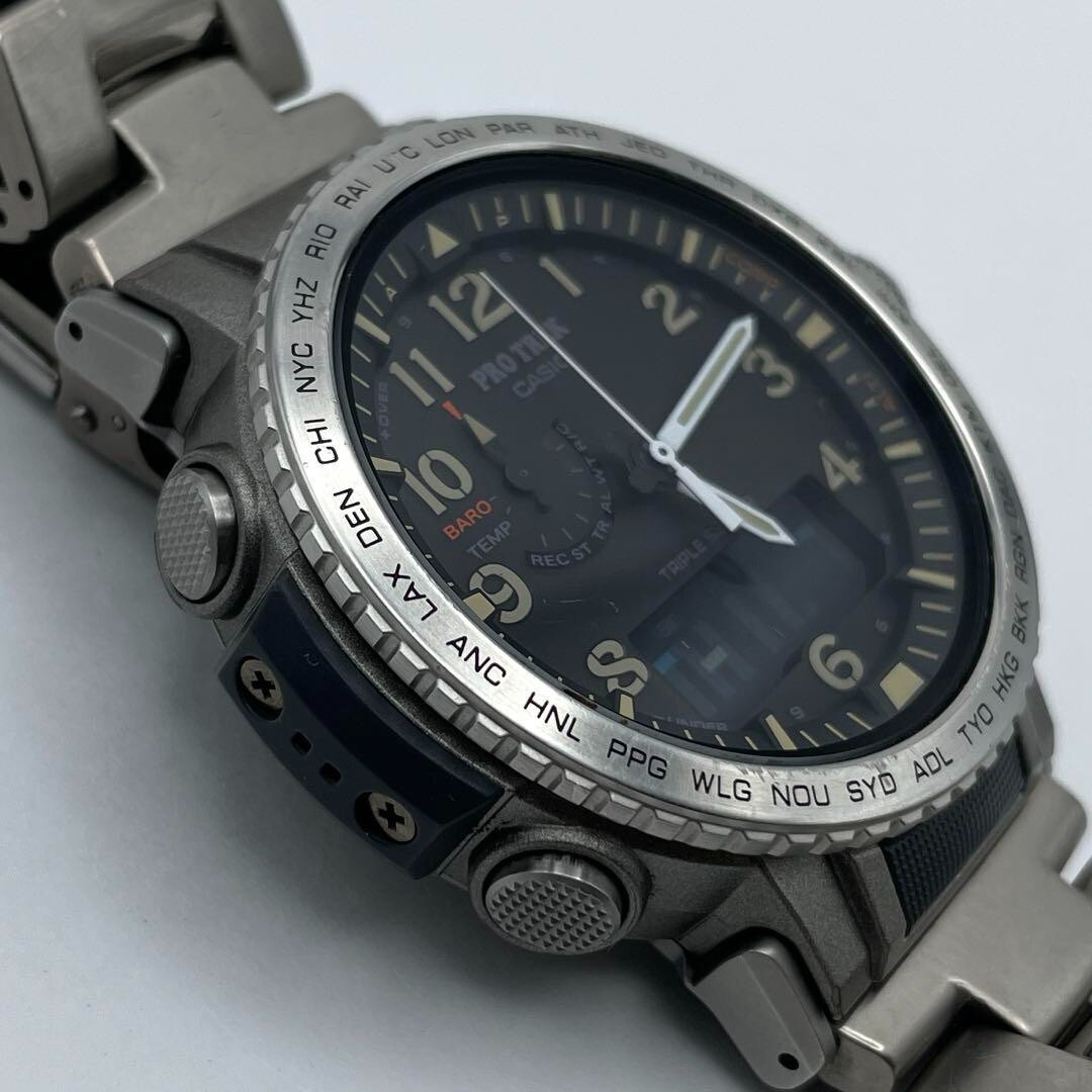 CASIO PRO TREK PRW-50T-7AJF Climber Line Solar Titanium