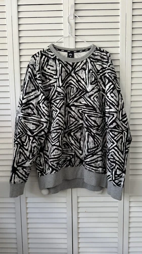 Nike SB Print Crewneck Size XL BV8348-010