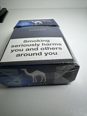 VTG Empty Camel Activate Cigarette Box Collectible