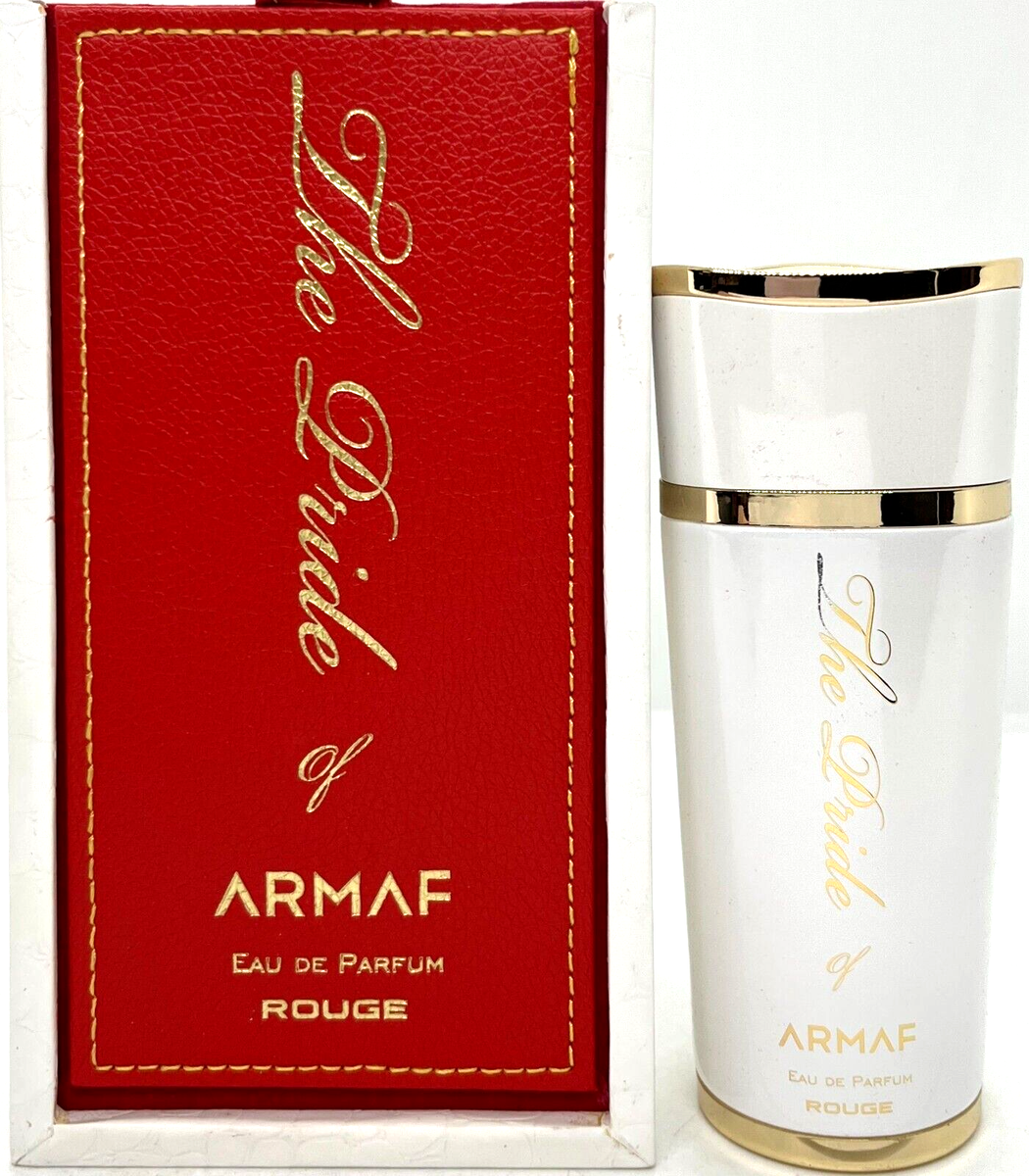 ARMAF THE PRIDE ROUGE EAU DE PARFUM SPRAY FOR WOMEN Oz 100
