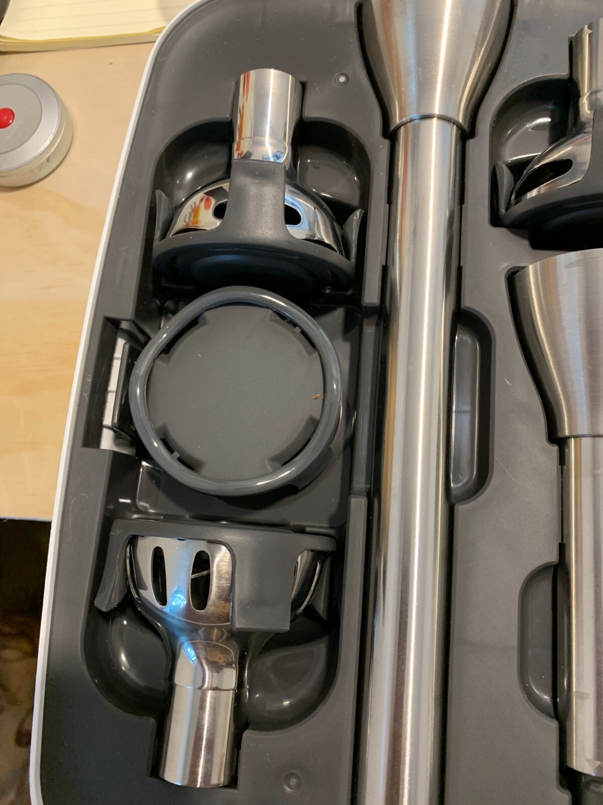 KitchenAid 5Speed Immersion Blender &Attachments KHB2571SX In Mint Condtion 719399446909 eBay