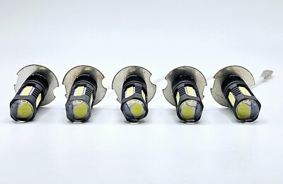 5 Super LED light bulbs for Deere 12v 55w & 25w AT130104 Skid