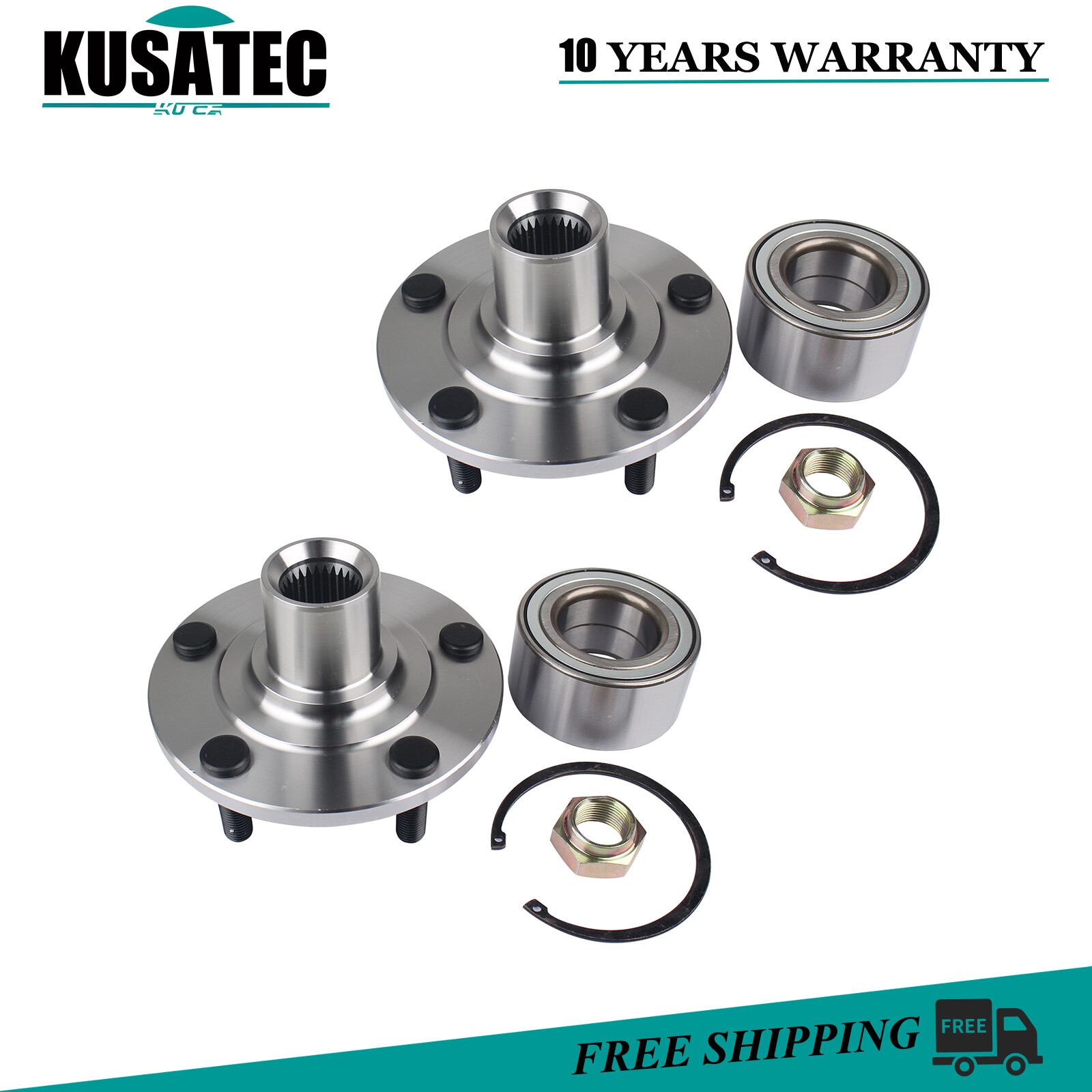 Пара подшипников ступицы переднего колеса в сборе для Jeep Compass 07-13 калибра Dodge 07-12