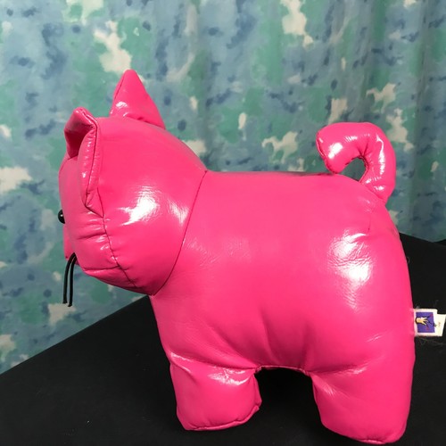 Cat Stuffed Manhattan Toy Company Plush Bright Pink Pig Classic 2010 - Picture 5 of 6