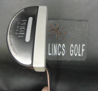 PRGR Silver Blade 03 Putter Stahlschaft 87 cm Länge PRGR Griff mit Head Cover